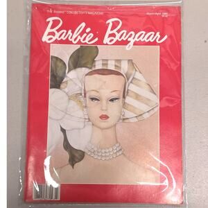 1989 Barbie Bazaar Magazine March April 30th Anniversary Issue Vintage